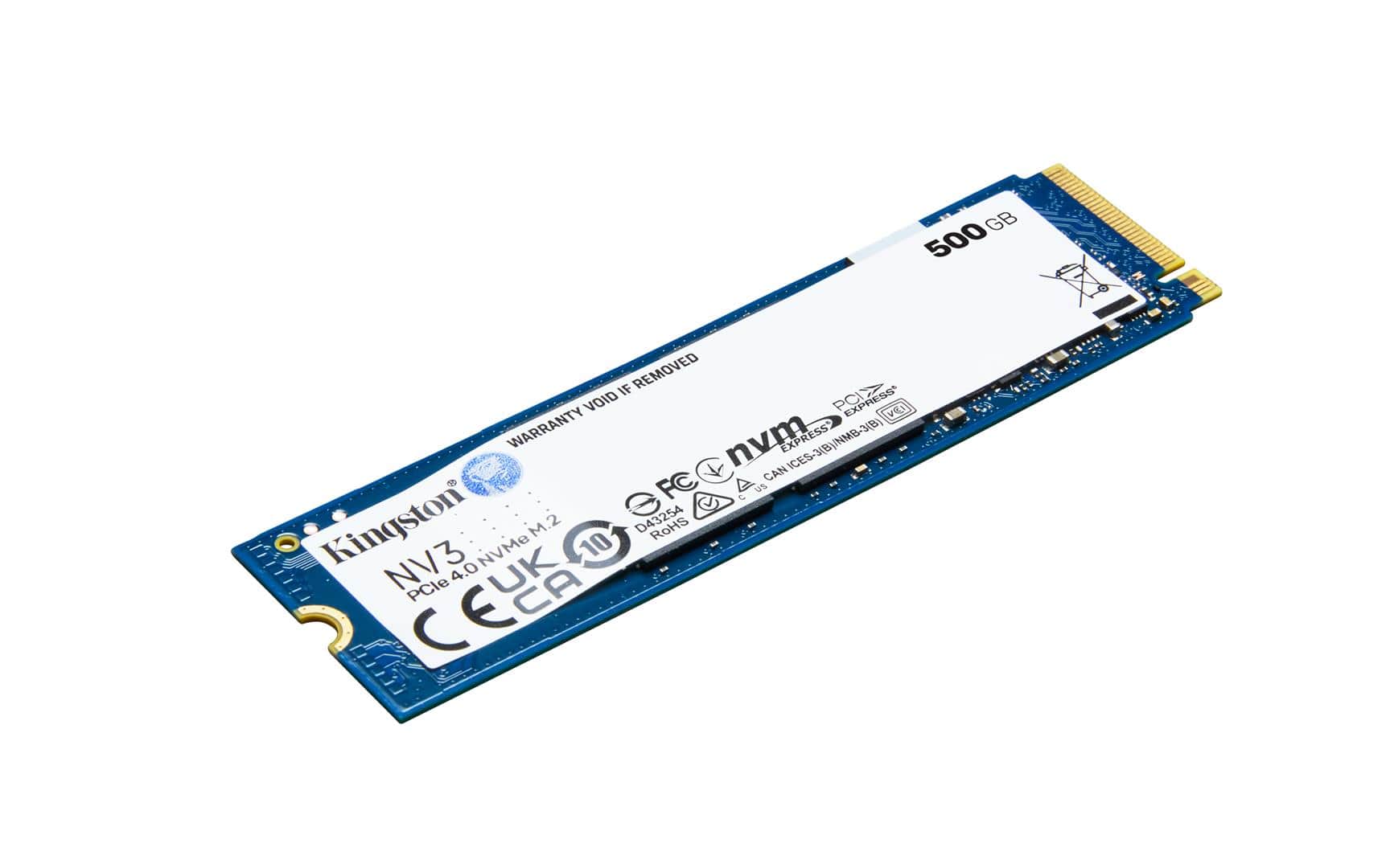 Kingston 500G NV3 M.2 2280 PCIe 4.0 NVMe SSD - Image 2