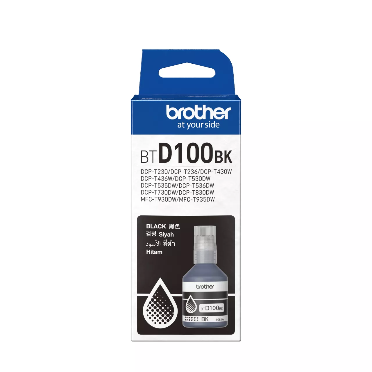Brother BTD100BK Black Ink Bottle