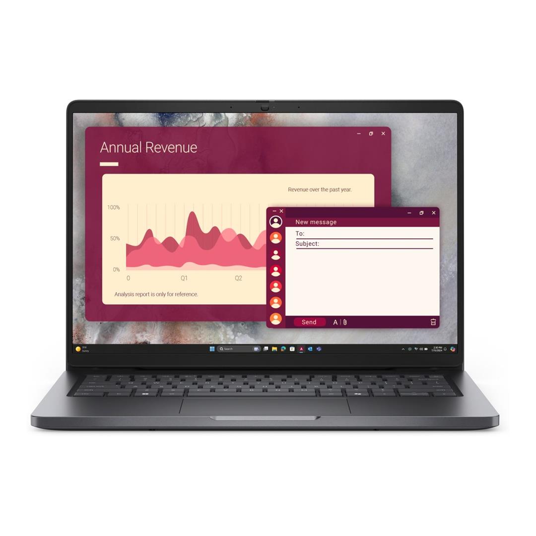 Dell Pro 14 14-inch Core 5 120U 16GB RAM 512GB SSD Win 11 Pro Laptop