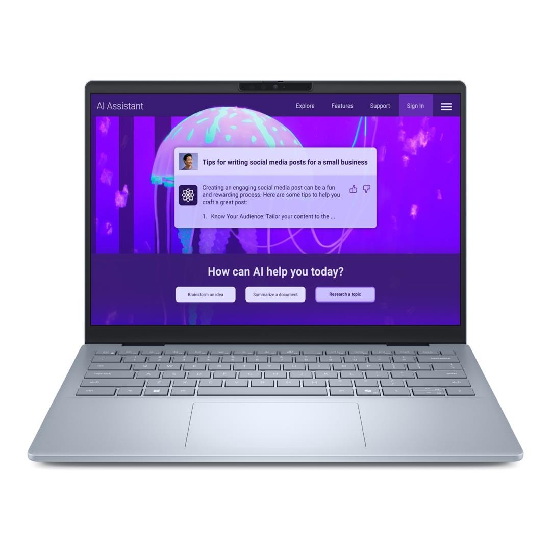 Dell 14 Plus 14-inch 2.5K Core Ultra 7 256V 16GB RAM 1TB SSD Win 11 Pro AI Laptop