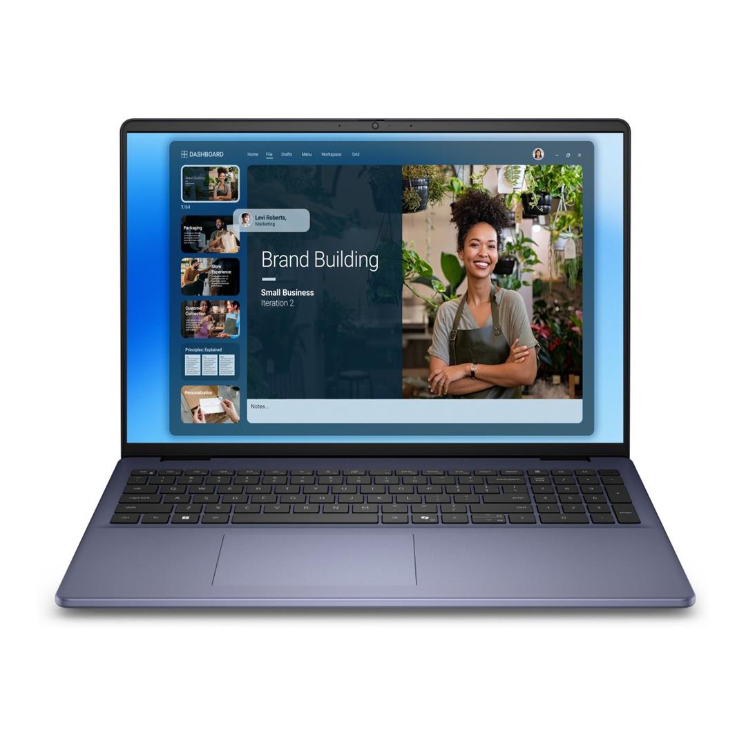 Dell 16 16-inch Core 7 150U 16GB RAM 512GB SSD Win 11 Home Laptop