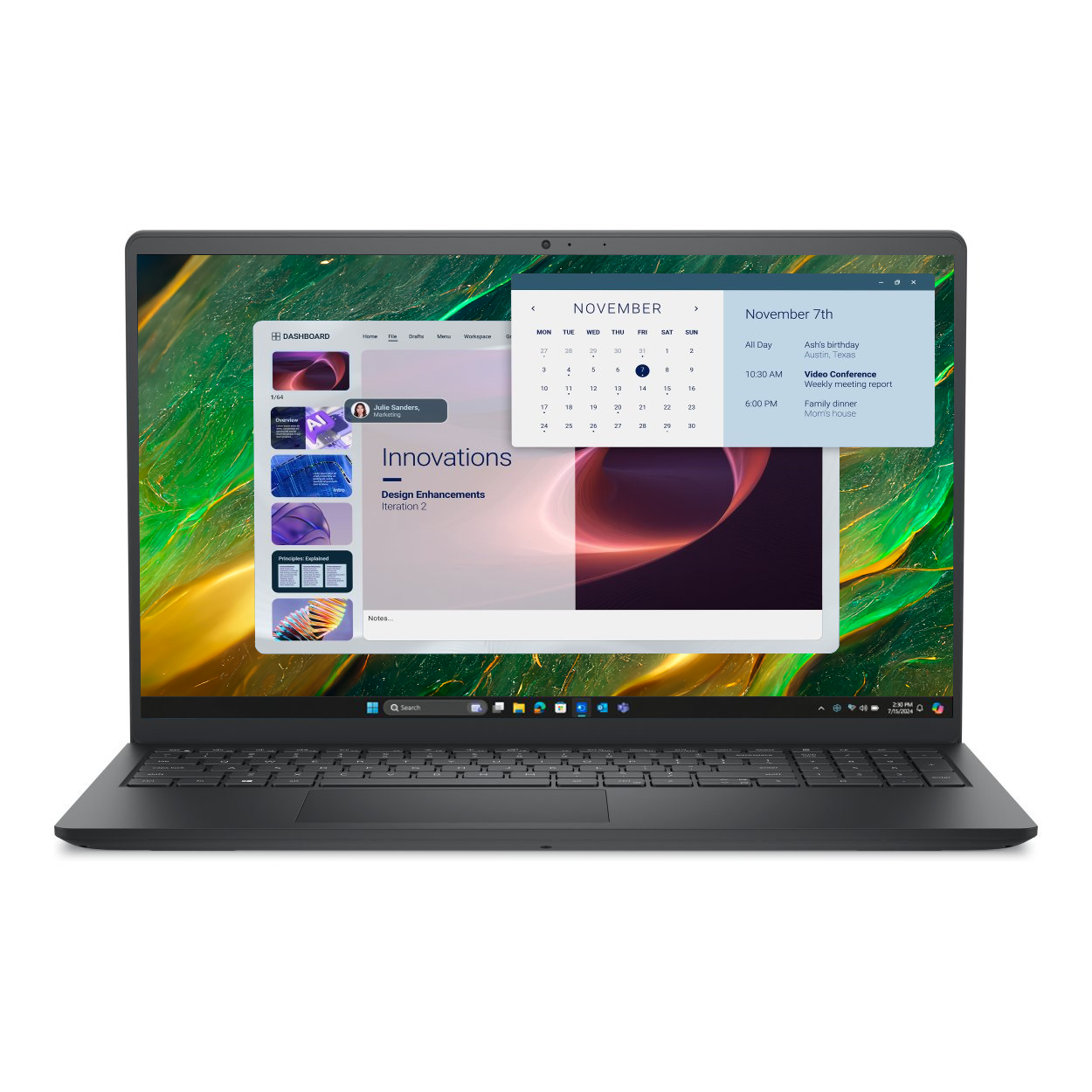 Dell Pro 15 Essential 15.6-inch Core i7-1355U 16GB RAM 512GB SSD Win 11 Pro Laptop
