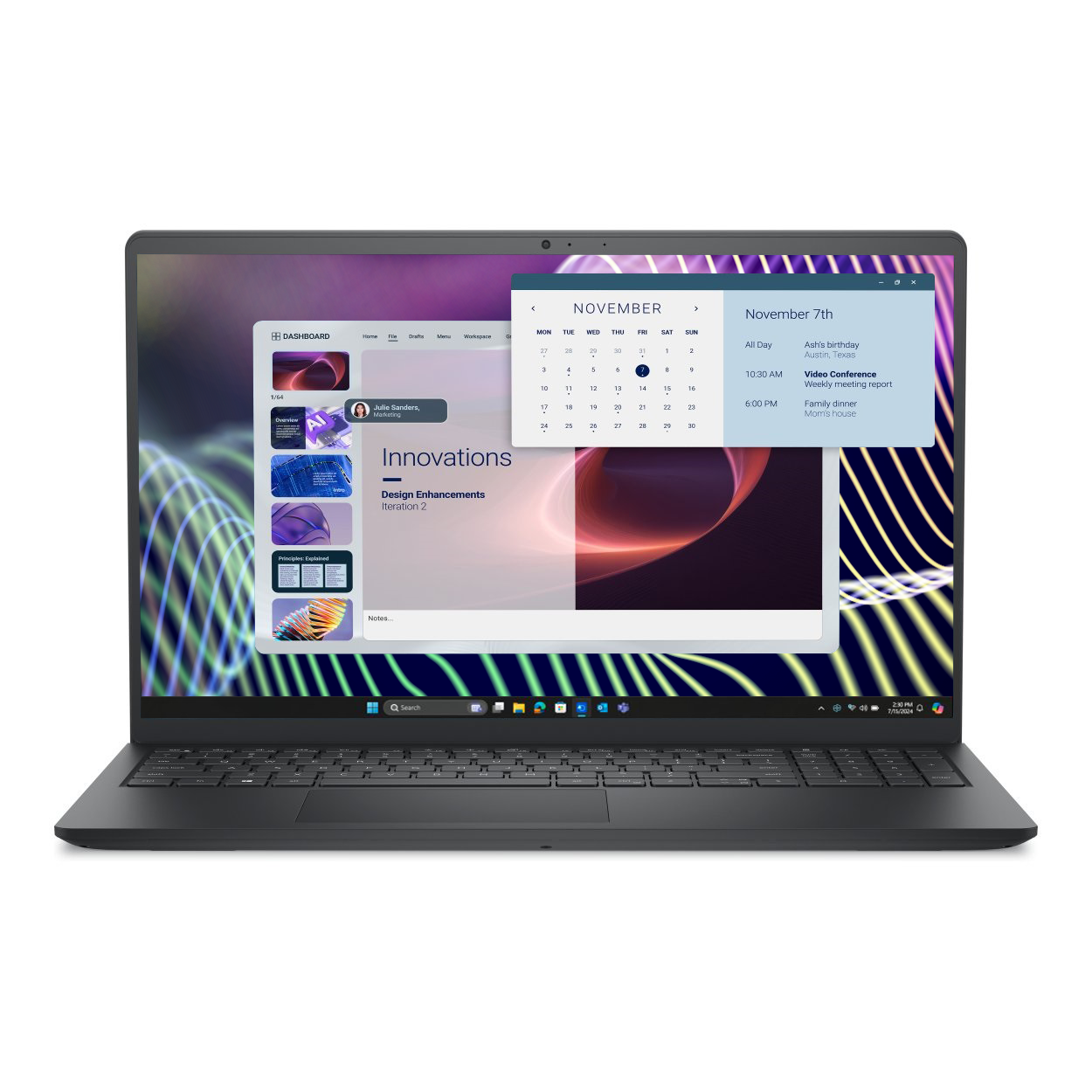 Dell Pro 15 Essential 15.6-inch Core i7-1355U 16GB RAM 1TB SSD Win 11 Pro Laptop