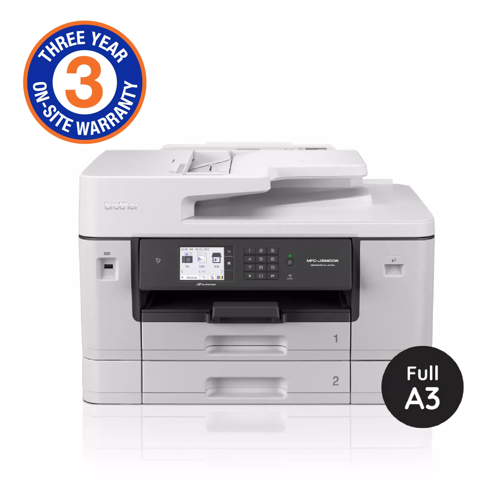 Brother MFC-J3940DW A3/A4 Color MF Inkjet Printer